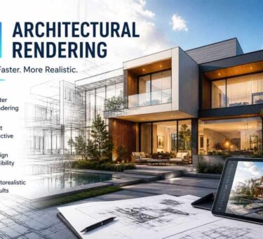 AI architectural rendering