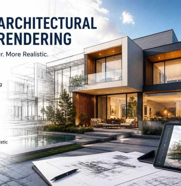 AI architectural rendering
