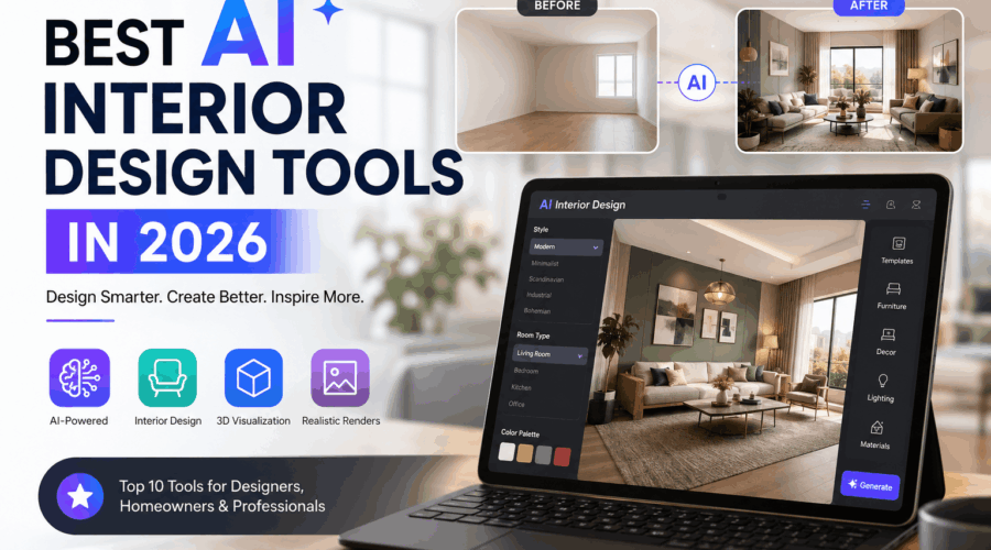 Best AI Interior Design Tools in 2026