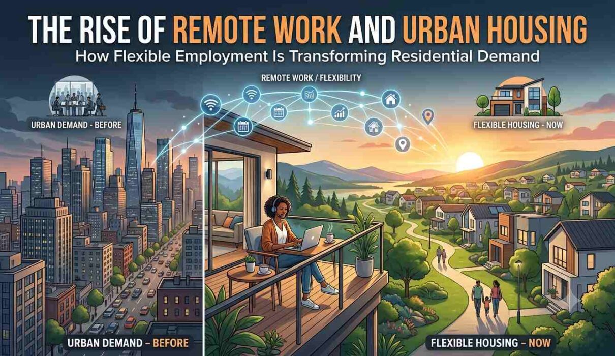 The Rise of Remote Work and Urban Housing: How Flexible Employment Is Transforming Residential Demand