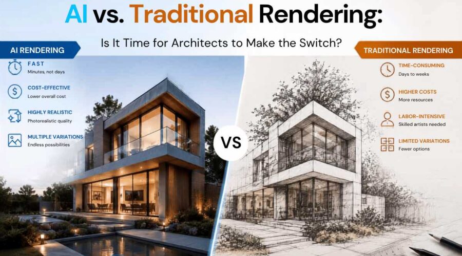 ai vs traditional rendering