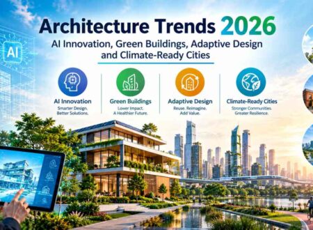 Architecture Trends 2026: AI Innovation, Green Buildings, Adaptive Design and Climate-Ready Cities