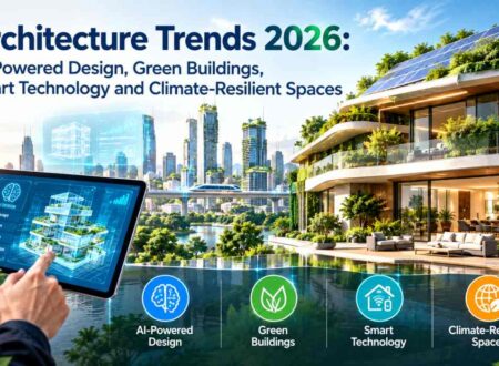 Architecture Trends 2026: AI-Powered Design, Green Buildings, Smart Technology and Climate-Resilient Spaces