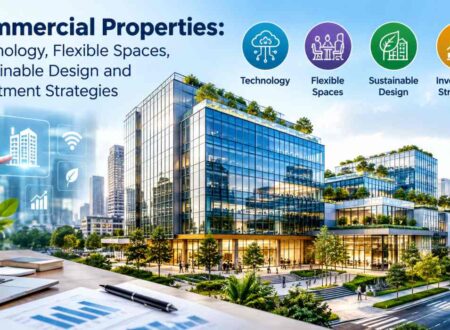 The Future of Commercial Properties: Technology, Flexible Spaces, Sustainable Design and Investment Strategies