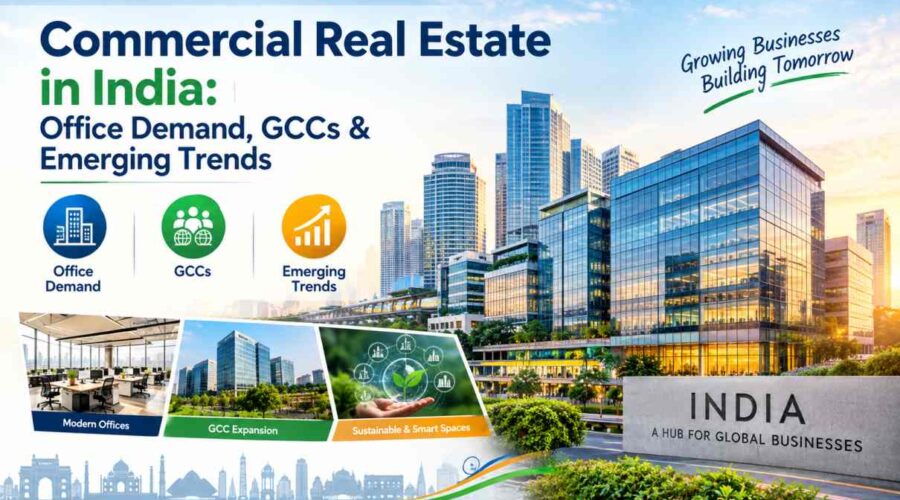 Commercial Real Estate in India Office Demand, GCCs & Emerging Trends