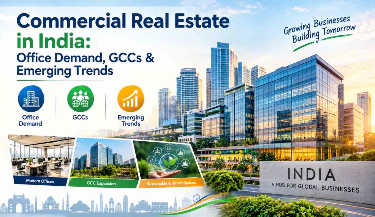 Commercial Real Estate in India Office Demand, GCCs & Emerging Trends