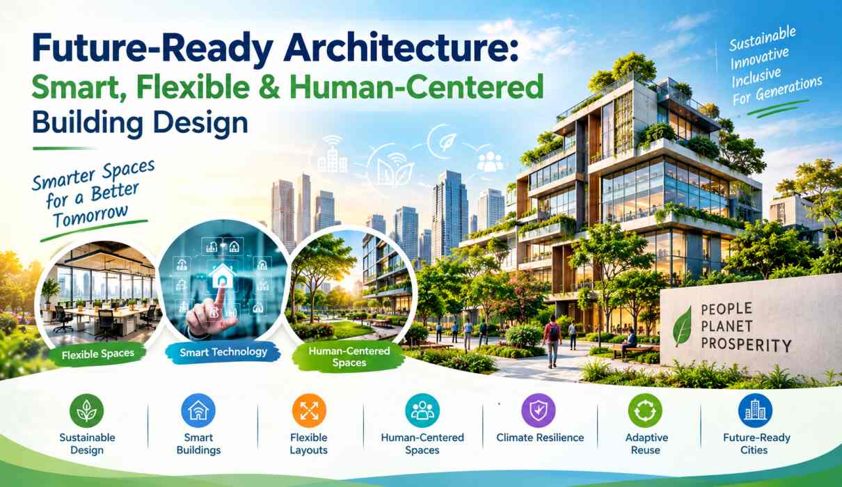 Future-Ready Architecture Smart, Flexible & Human-Centered Building Design