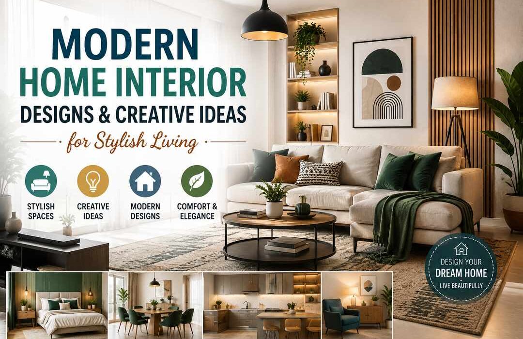 Modern Home Interior Designs & Creative Ideas for Stylish Living