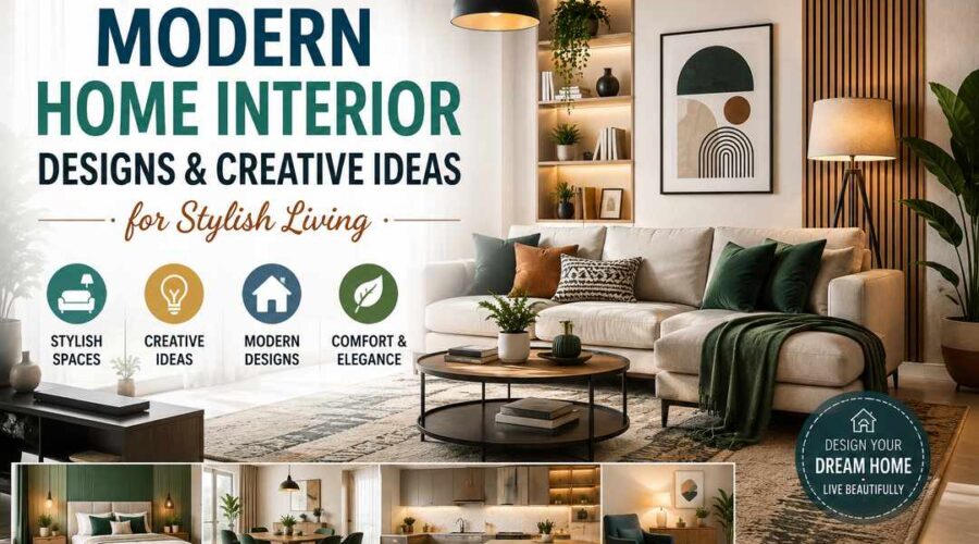 Modern Home Interior Designs & Creative Ideas for Stylish Living