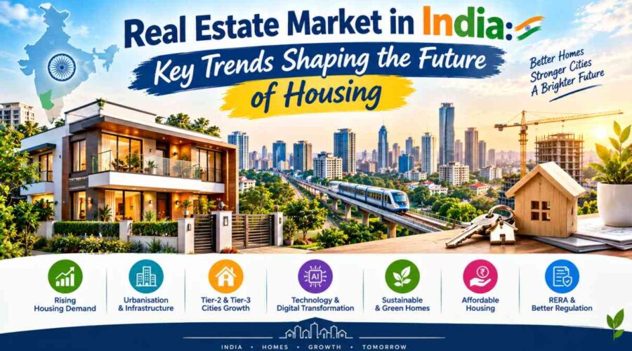 Real Estate Market in India Key Trends Shaping the Future of Housing