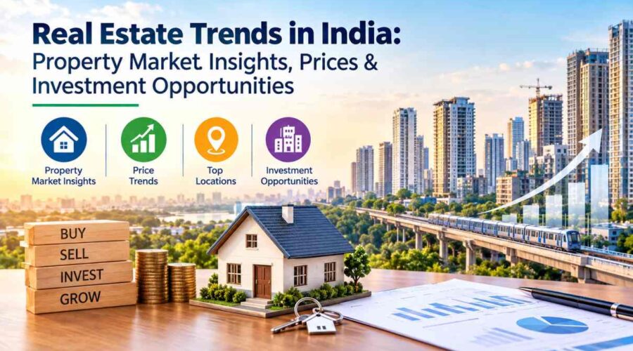 Real Estate Trends in India Property Market Insights, Prices & Investment Opportunities