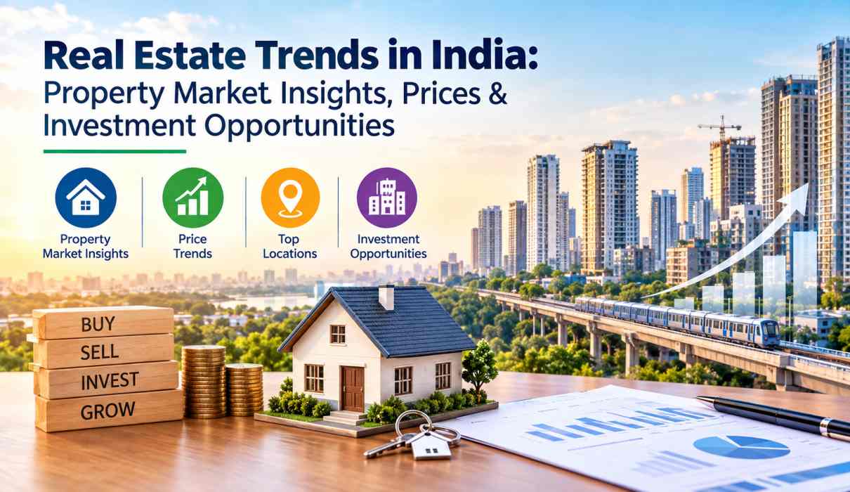 Real Estate Trends in India Property Market Insights, Prices & Investment Opportunities