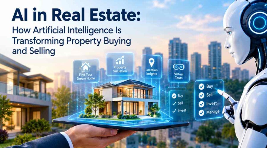 AI in Real Estate How Artificial Intelligence Is Transforming Property Buying and Selling