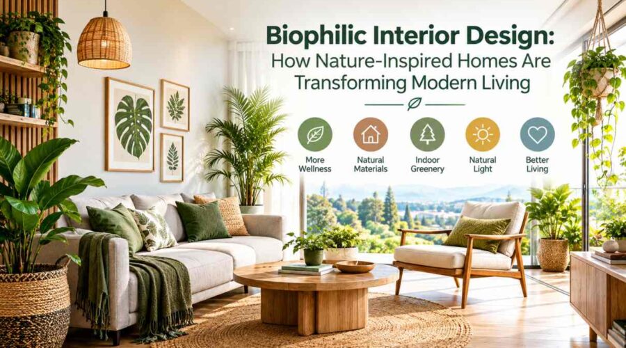 Biophilic Interior Design How Nature-Inspired Homes Are Transforming Modern Living