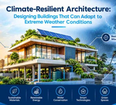 Climate-Resilient Architecture: Designing Buildings That Can Adapt to Extreme Weather Conditions