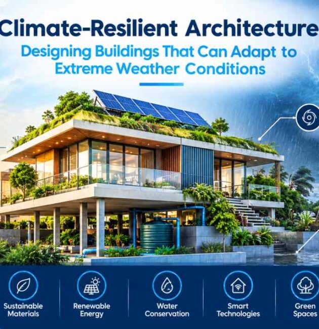 Climate-Resilient Architecture: Designing Buildings That Can Adapt to Extreme Weather Conditions