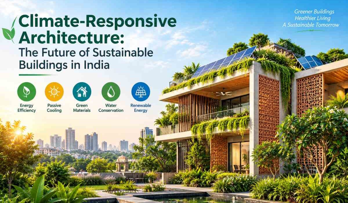 Climate-Responsive Architecture: The Future of Sustainable Buildings in India