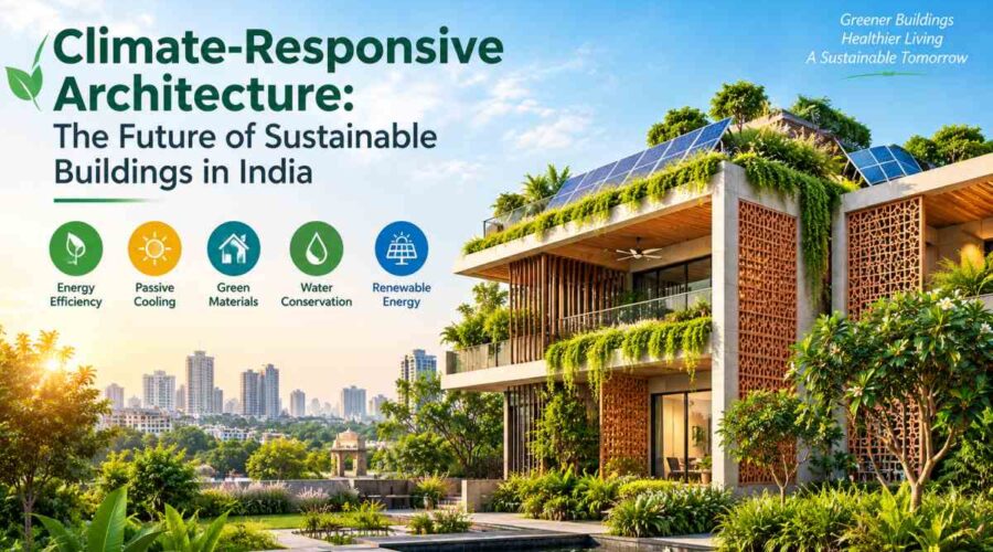 Climate-Responsive Architecture: The Future of Sustainable Buildings in India