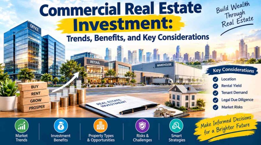 Commercial Real Estate Investment Trends, Benefits, and Key Considerations