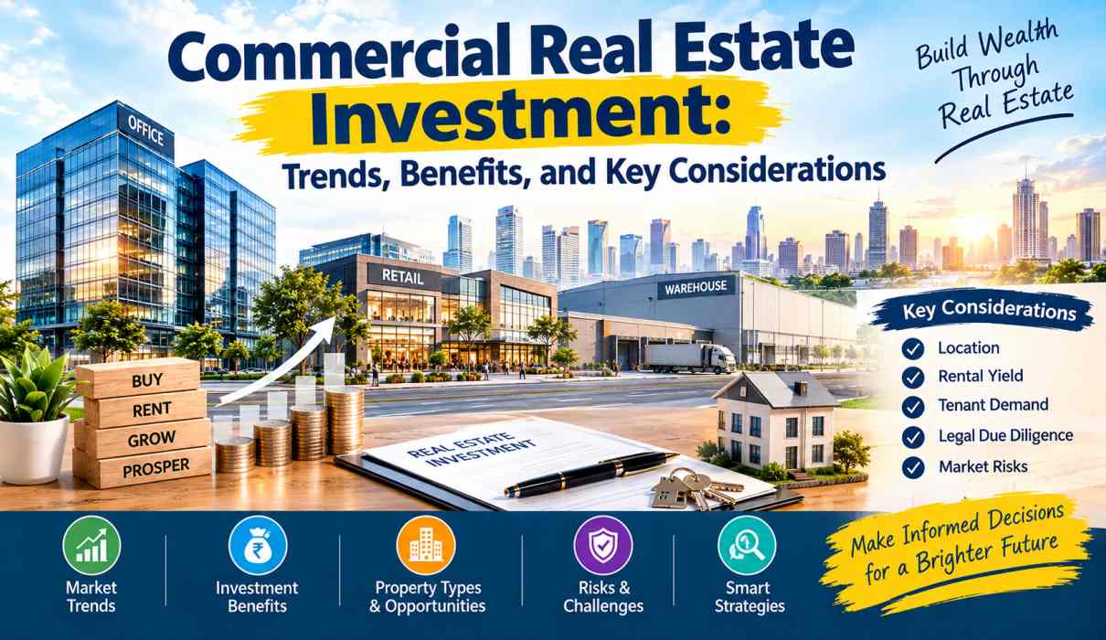 Commercial Real Estate Investment Trends, Benefits, and Key Considerations
