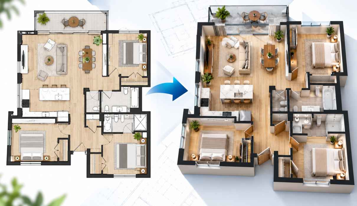 From Floor Plan to Dream Home