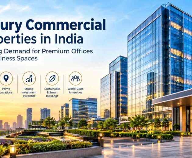 Luxury Commercial Properties in India: Growing Demand for Premium Offices and Business Spaces