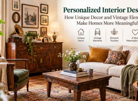 Personalized Interior Design: How Unique Decor and Vintage Elements Make Homes More Meaningful