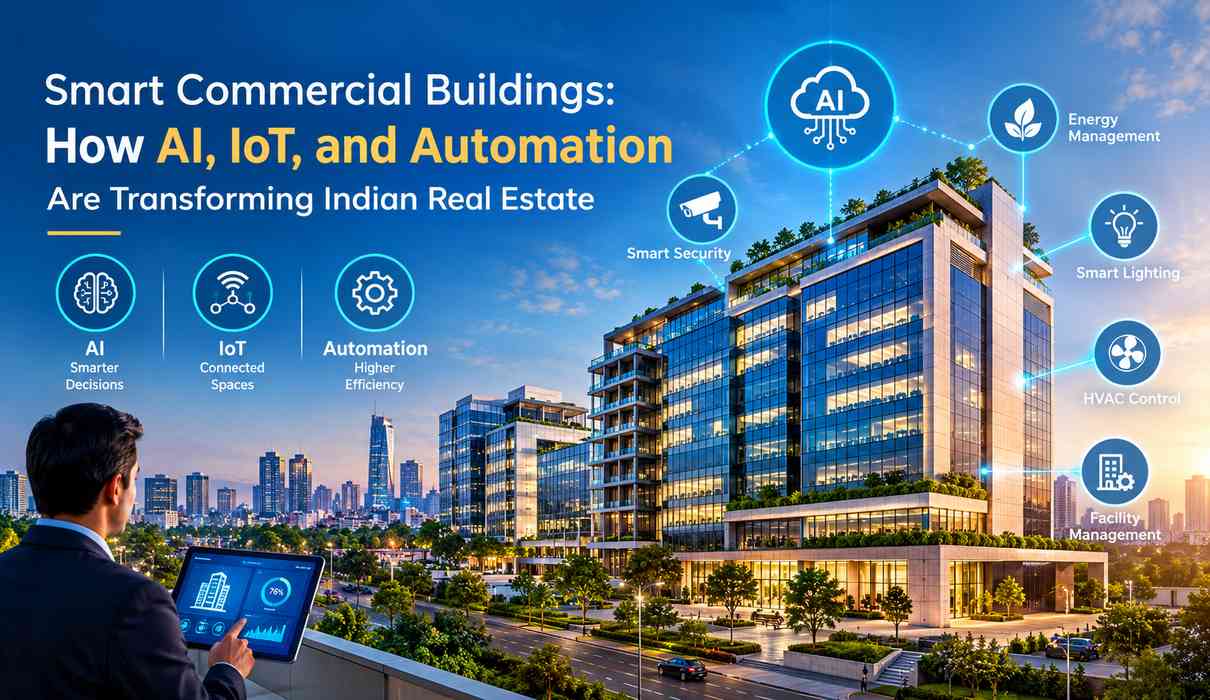 Smart Commercial Buildings How AI, IoT, and Automation Are Transforming Indian Real Estate