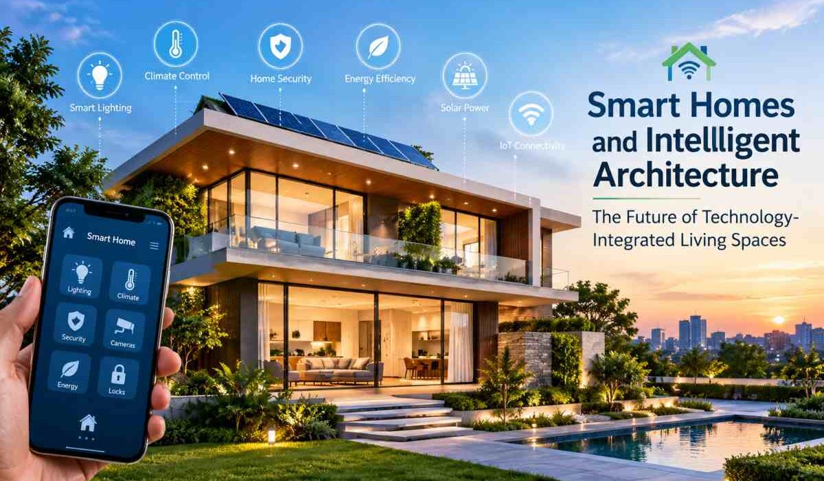 Smart Homes and Intelligent Architecture: The Future of Technology-Integrated Living Spaces