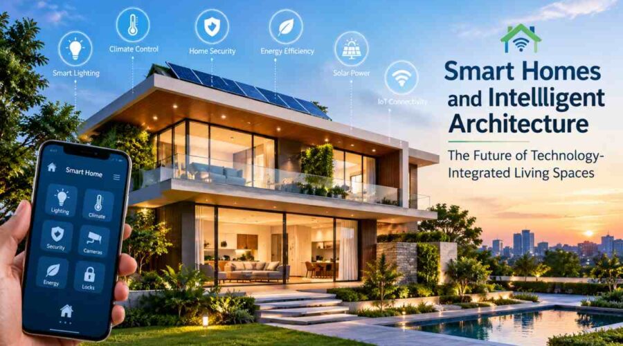 Smart Homes and Intelligent Architecture: The Future of Technology-Integrated Living Spaces