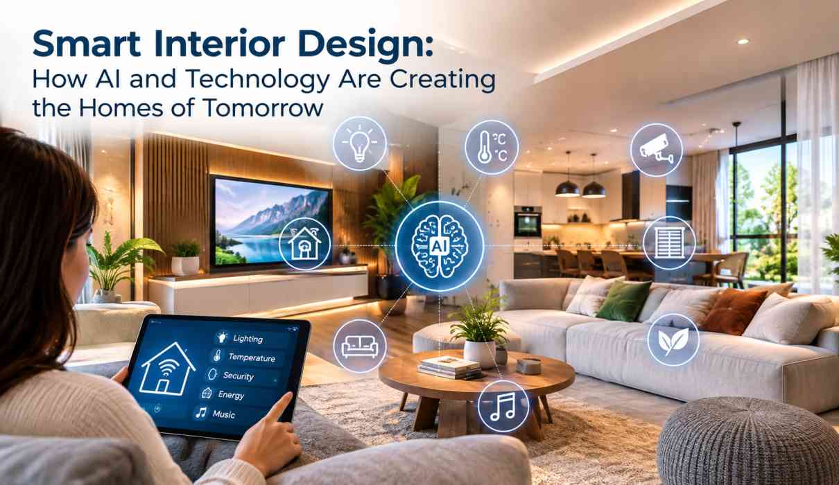 Smart Interior Design How AI and Technology Are Creating the Homes of Tomorrow
