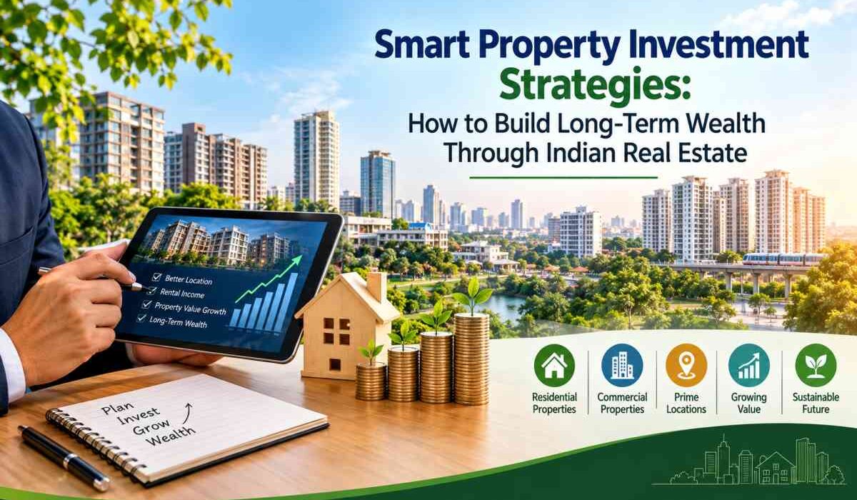 Smart Property Investment Strategies: How to Build Long-Term Wealth Through Indian Real Estate
