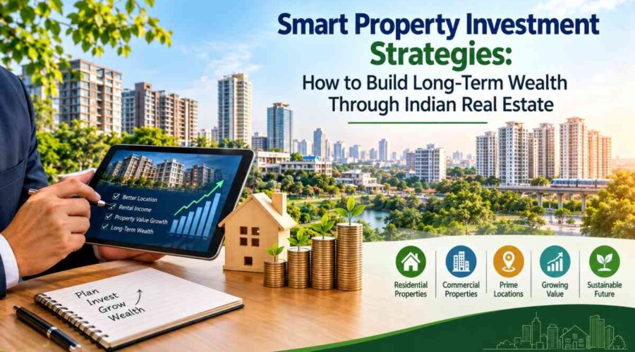 Smart Property Investment Strategies: How to Build Long-Term Wealth Through Indian Real Estate