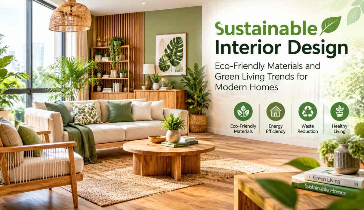 Sustainable Interior Design Eco-Friendly Materials and Green Living Trends for Modern Homes