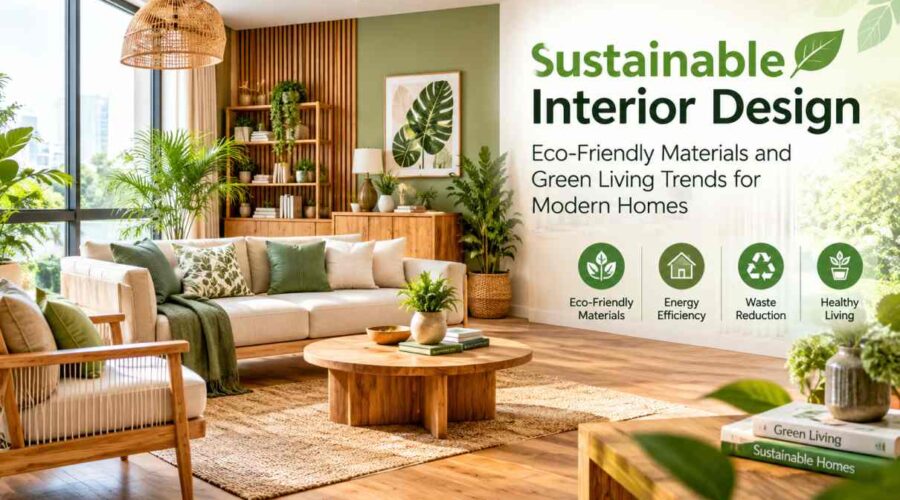 Sustainable Interior Design Eco-Friendly Materials and Green Living Trends for Modern Homes